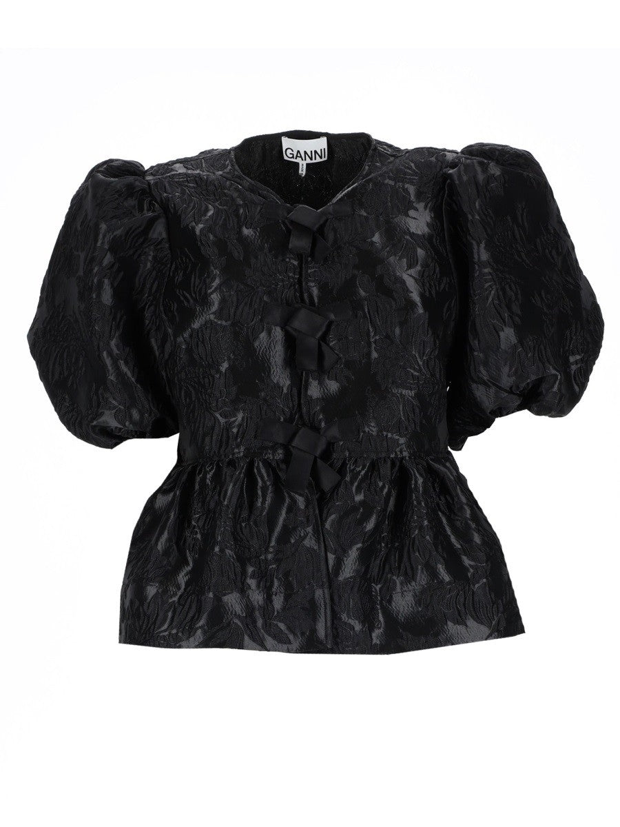GANNI - Woman - Black - Top
