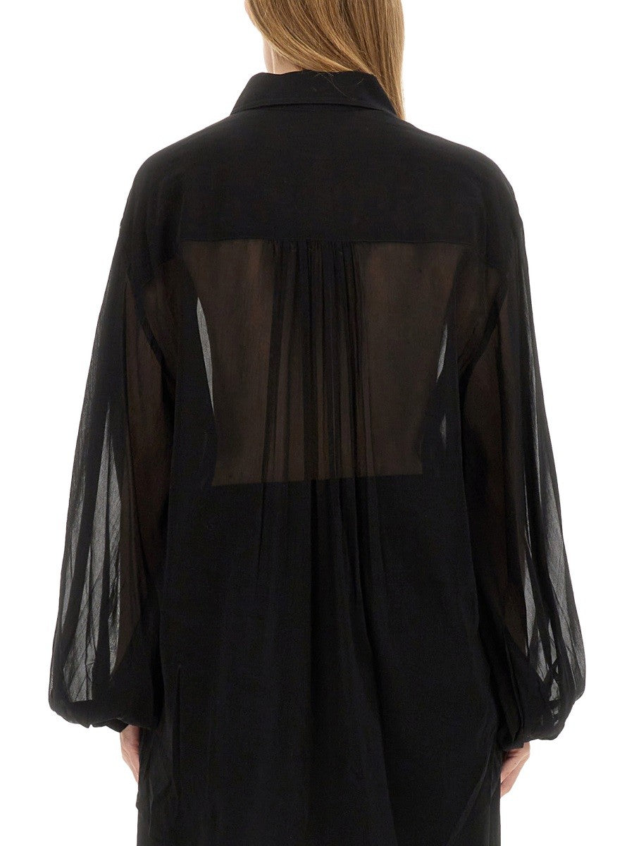 KHAITE - Woman - Black - Shirt