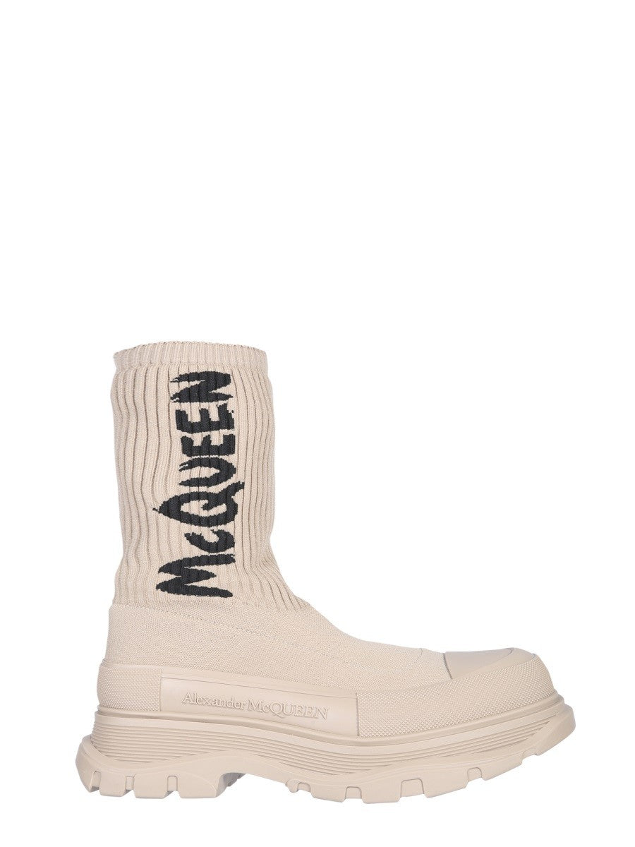 Alexander Mcqueen - Man - Beige - Boot
