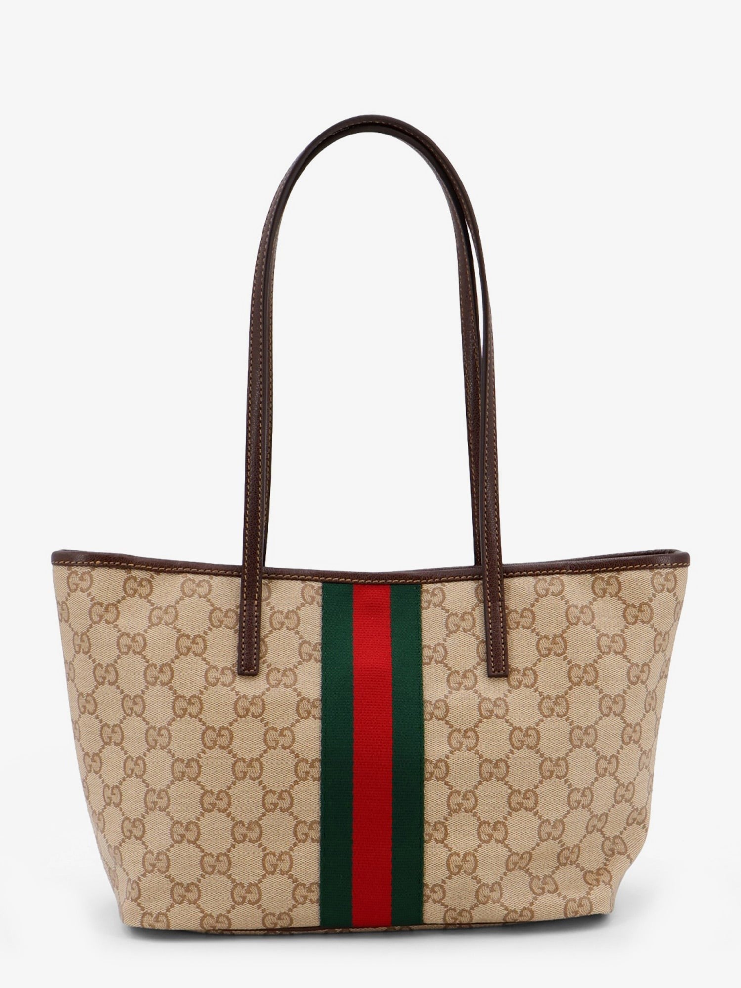 Gucci - Woman - Beige - Shopping Bag