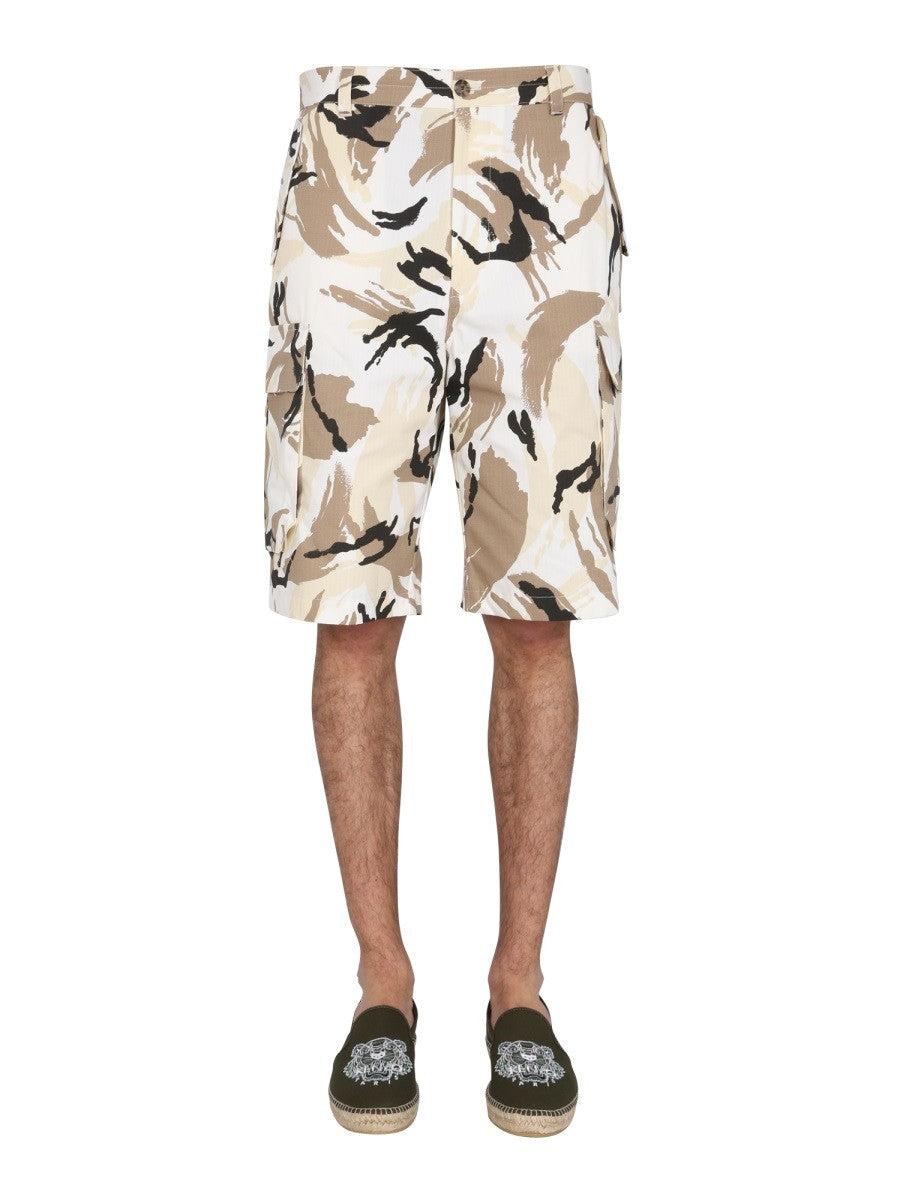 Kenzo - Man - White - Shorts