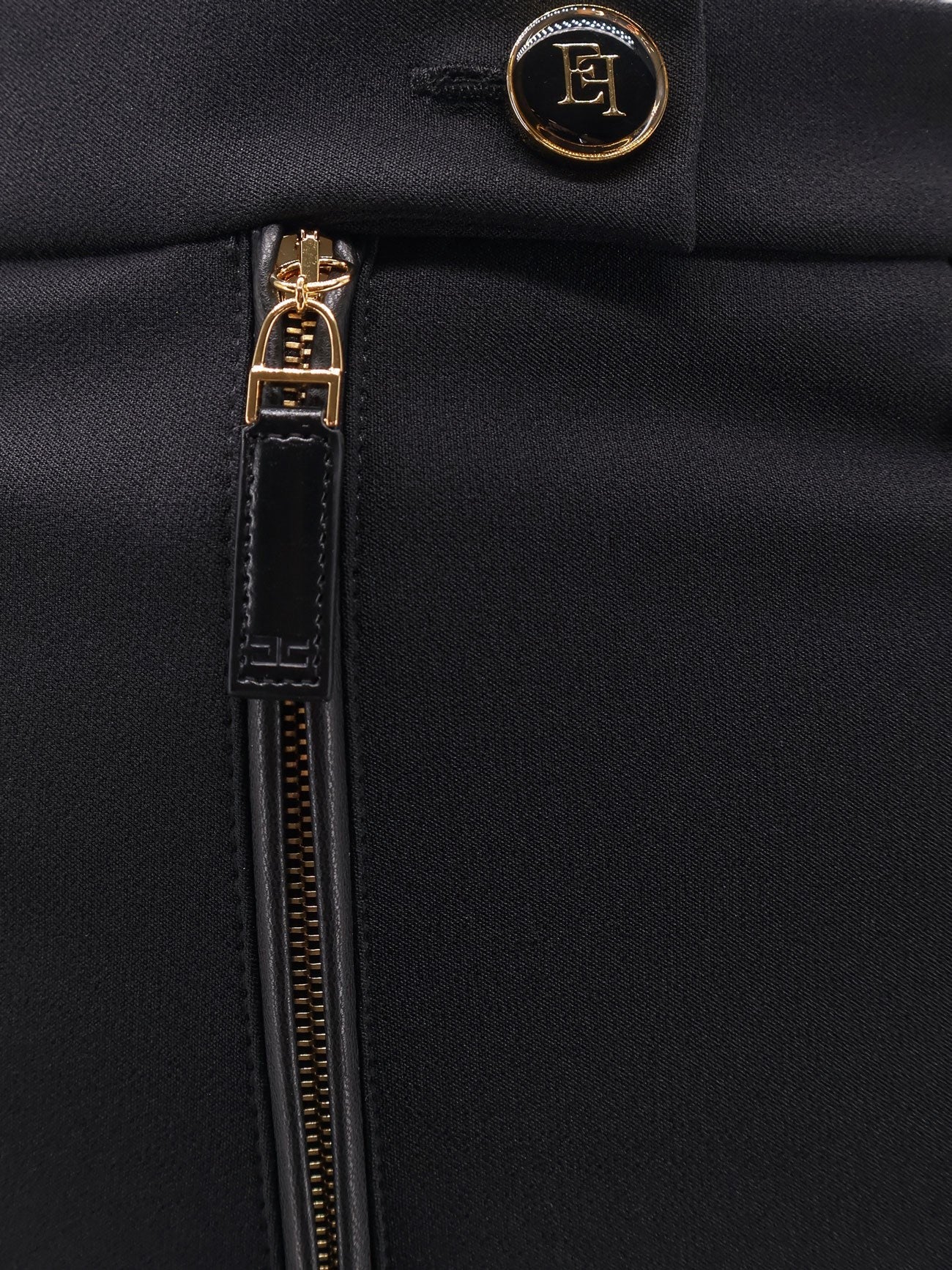 Elisabetta Franchi - Woman - Black - Pants