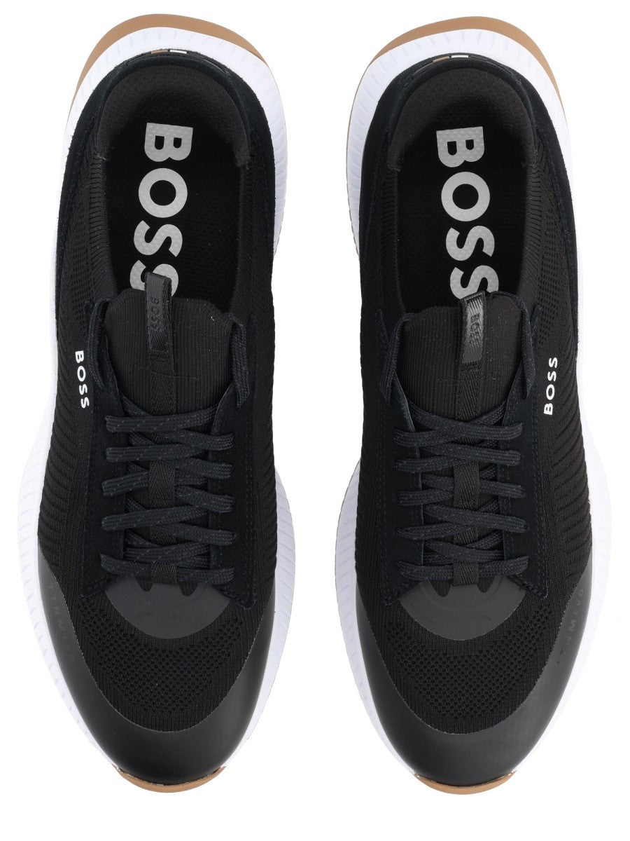 Boss - Man - Blue - Sneaker