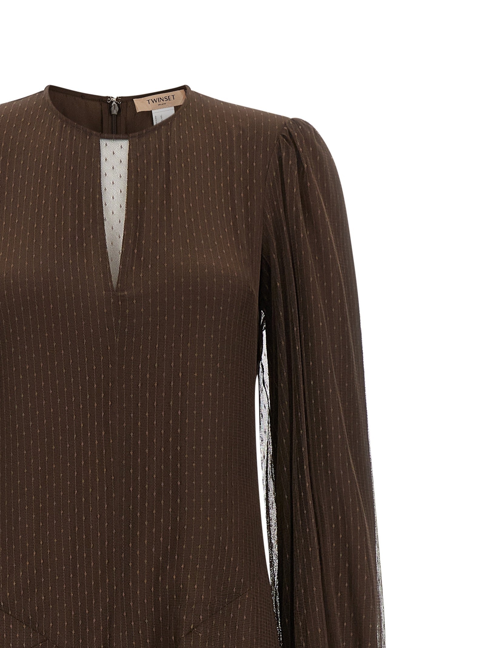 TWIN SET - nan - Brown - Dress