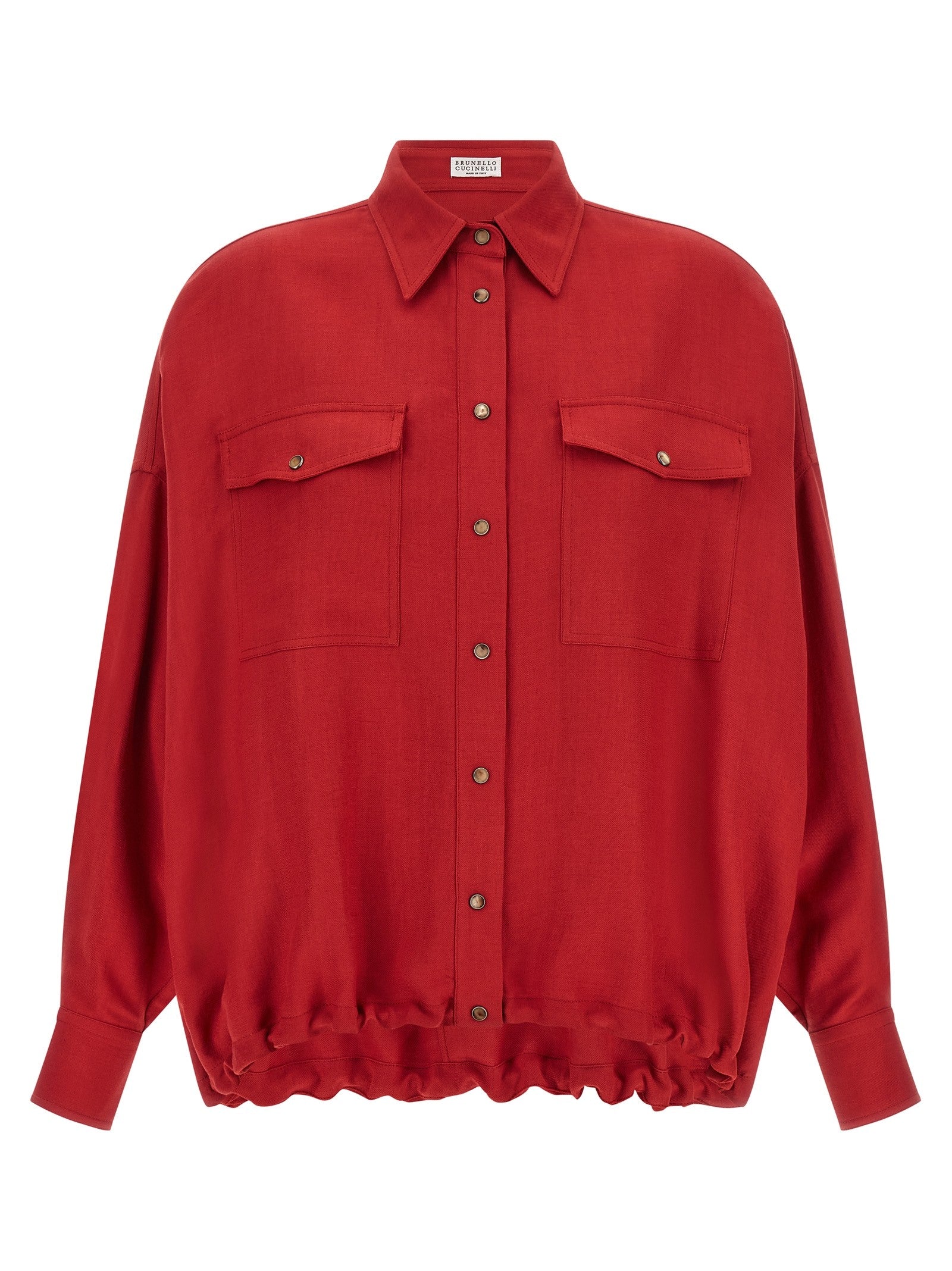 Brunello Cucinelli - nan - Red - Shirt