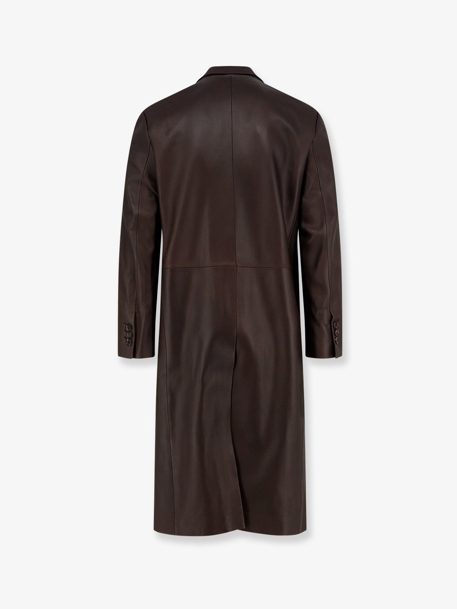 TONYWACK - Unisex - Brown - Leather Jacket