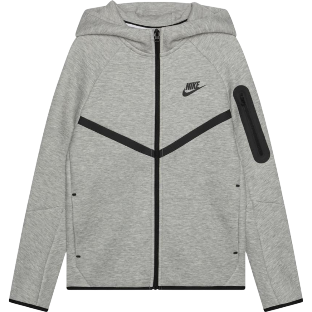 NIKE Tech Fleece ZIP Szürke Junior
