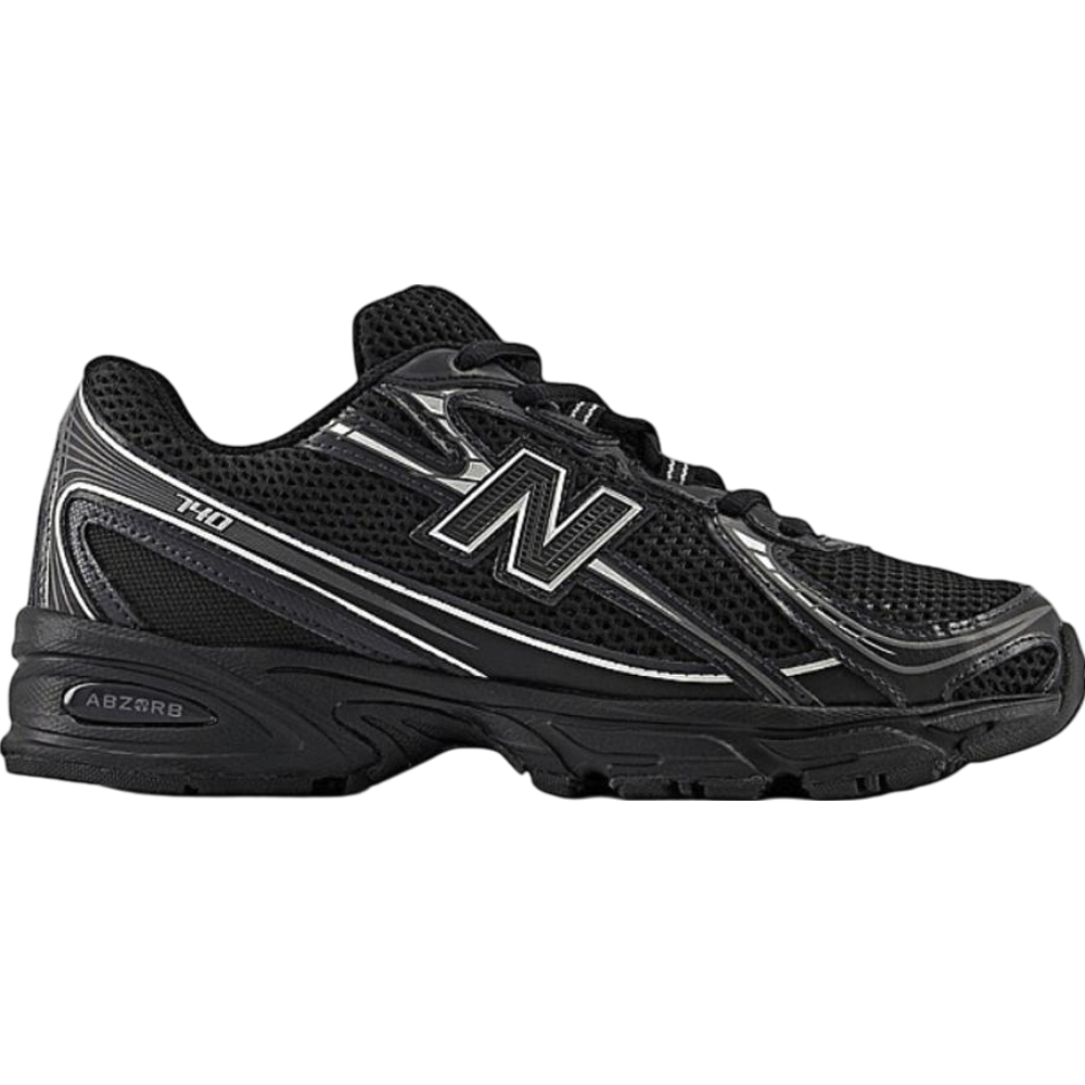 New Balance 740v2 Black Grey Silver Férfi