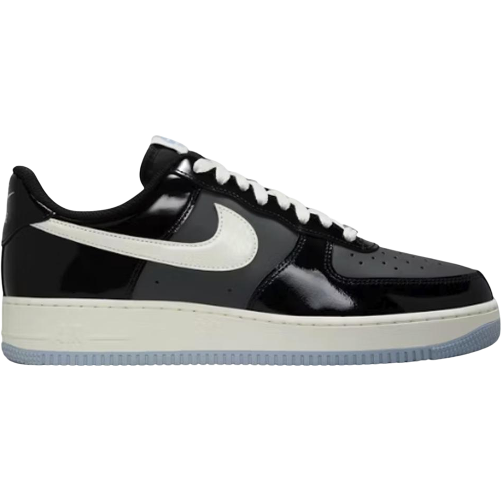 Nike Air Force 1 '07 Fekete Vas Szürke Patent