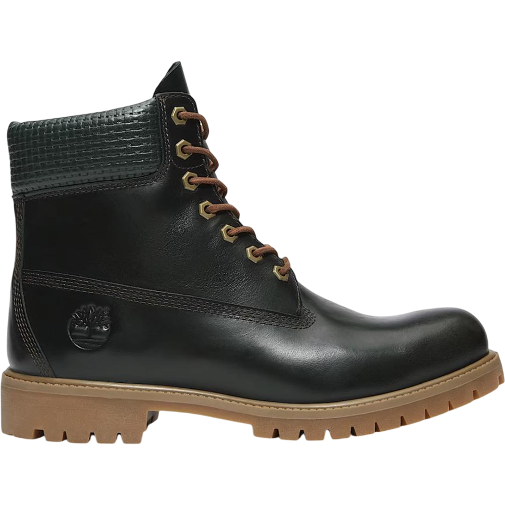 Timberland Prémium 6-Inch Vízálló Cipő Férfiaknak, Sötétzöld