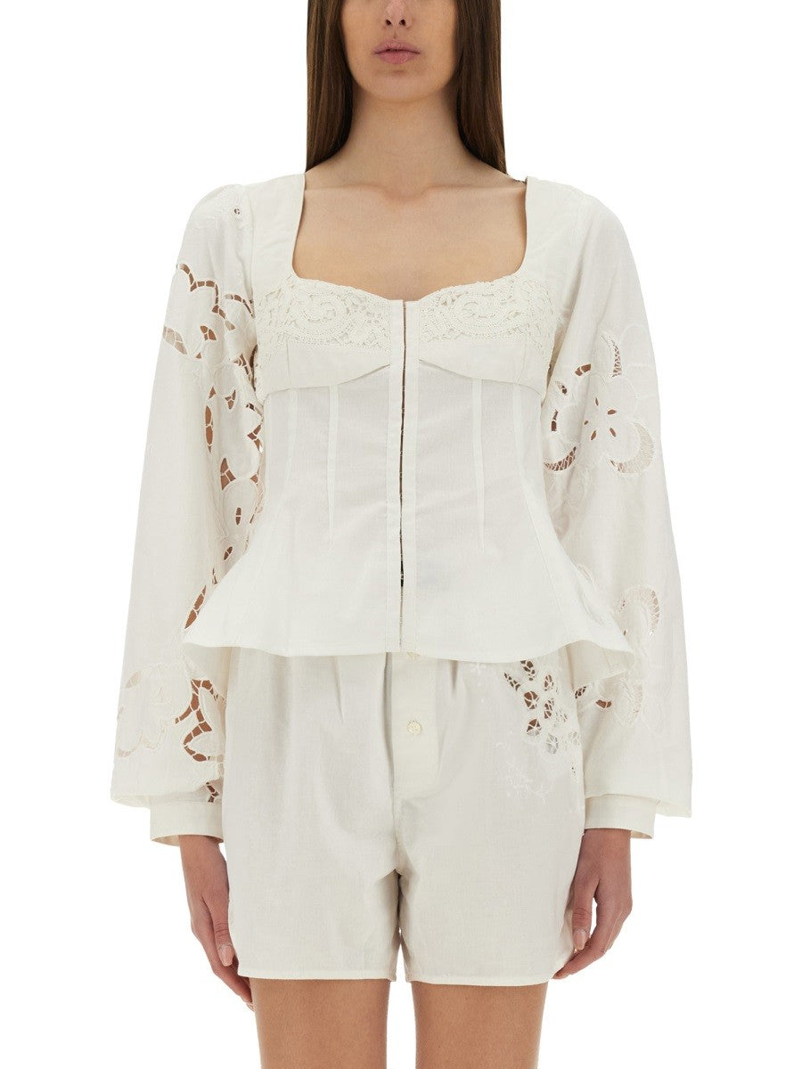 MARINE SERRE - Woman - White - Top