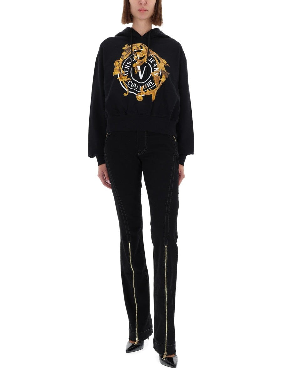 Versace Jeans Couture - Woman - Black - Sweatshirt