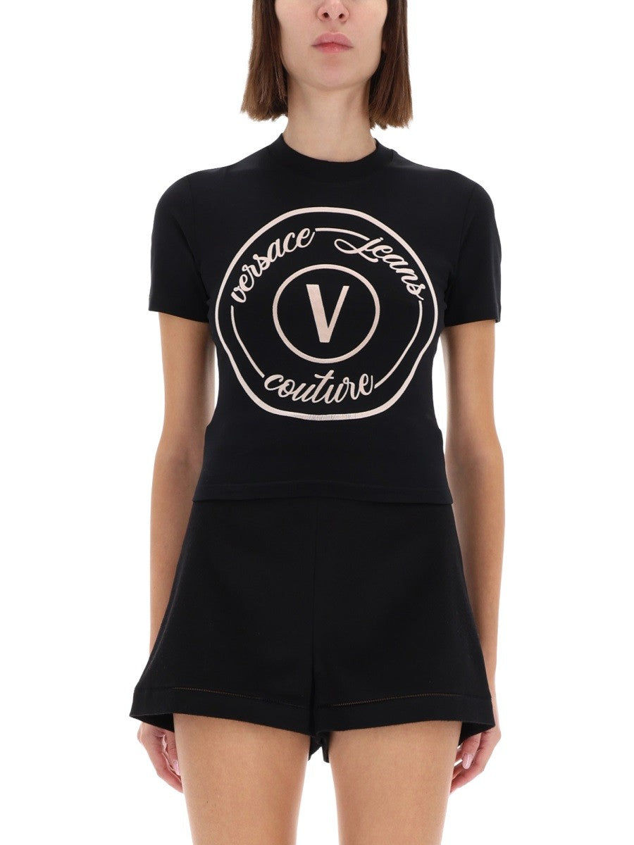 Versace Jeans Couture - Woman - Black - T-shirt