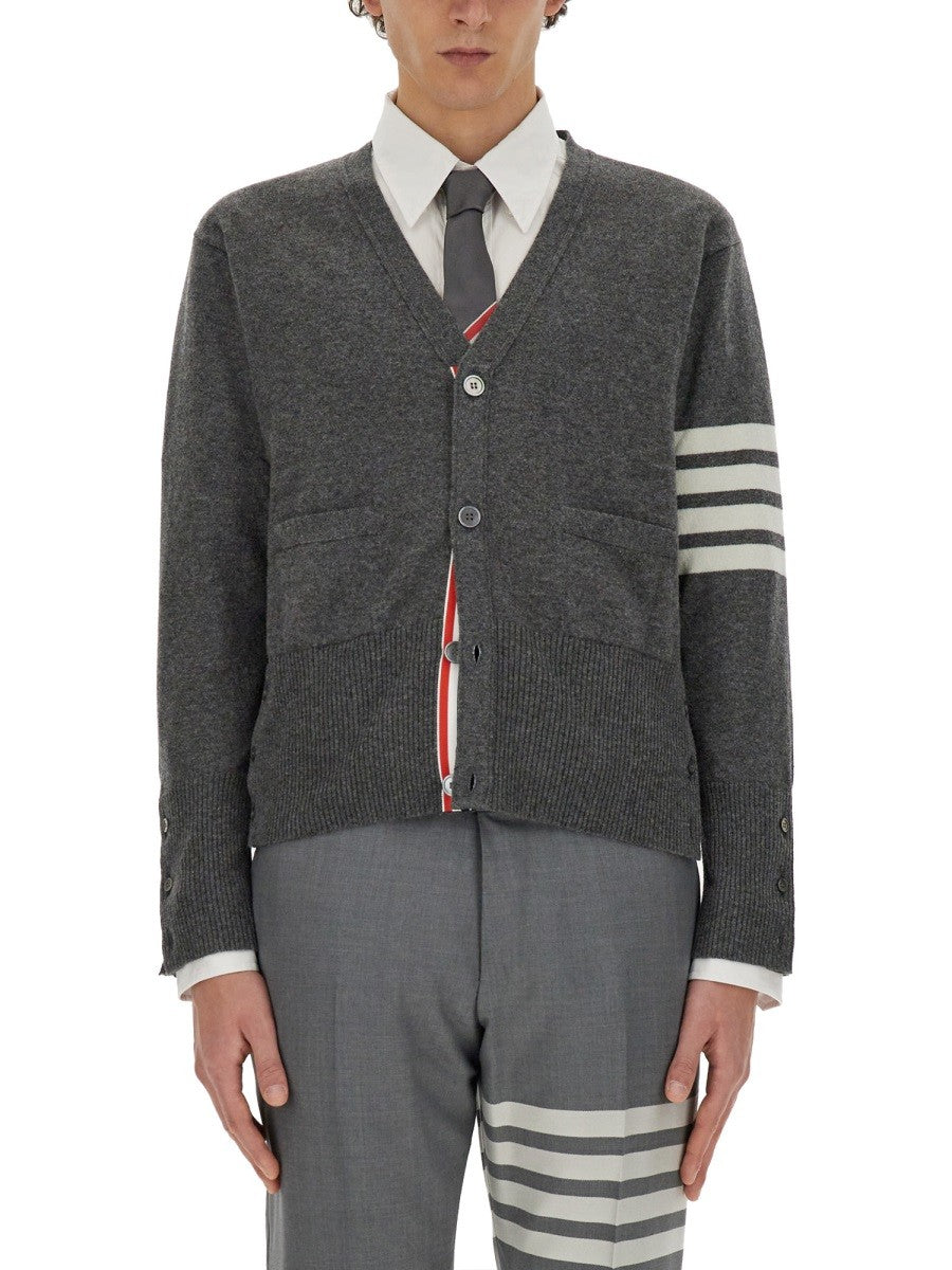 THOM BROWNE - Man - Grey - Sweater