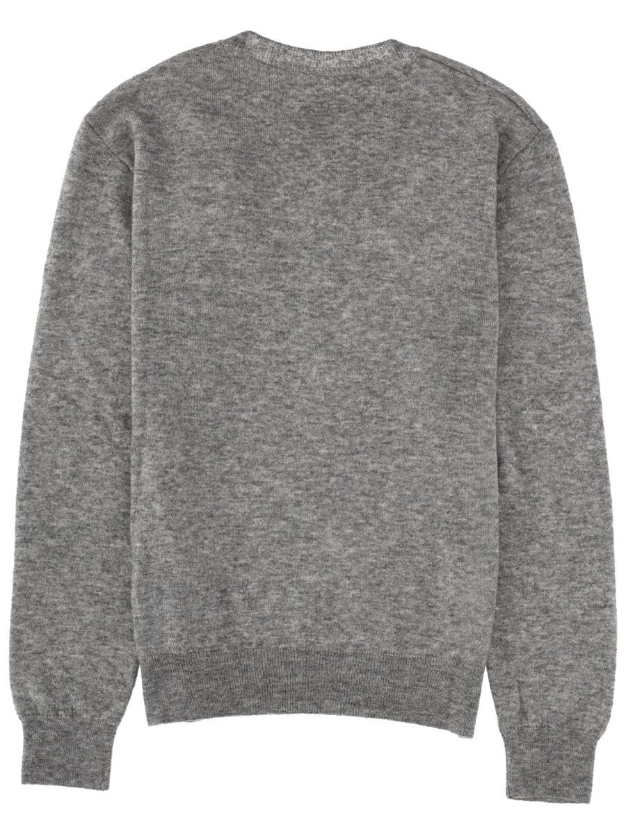 Saint Laurent - Woman - Grey - Sweater