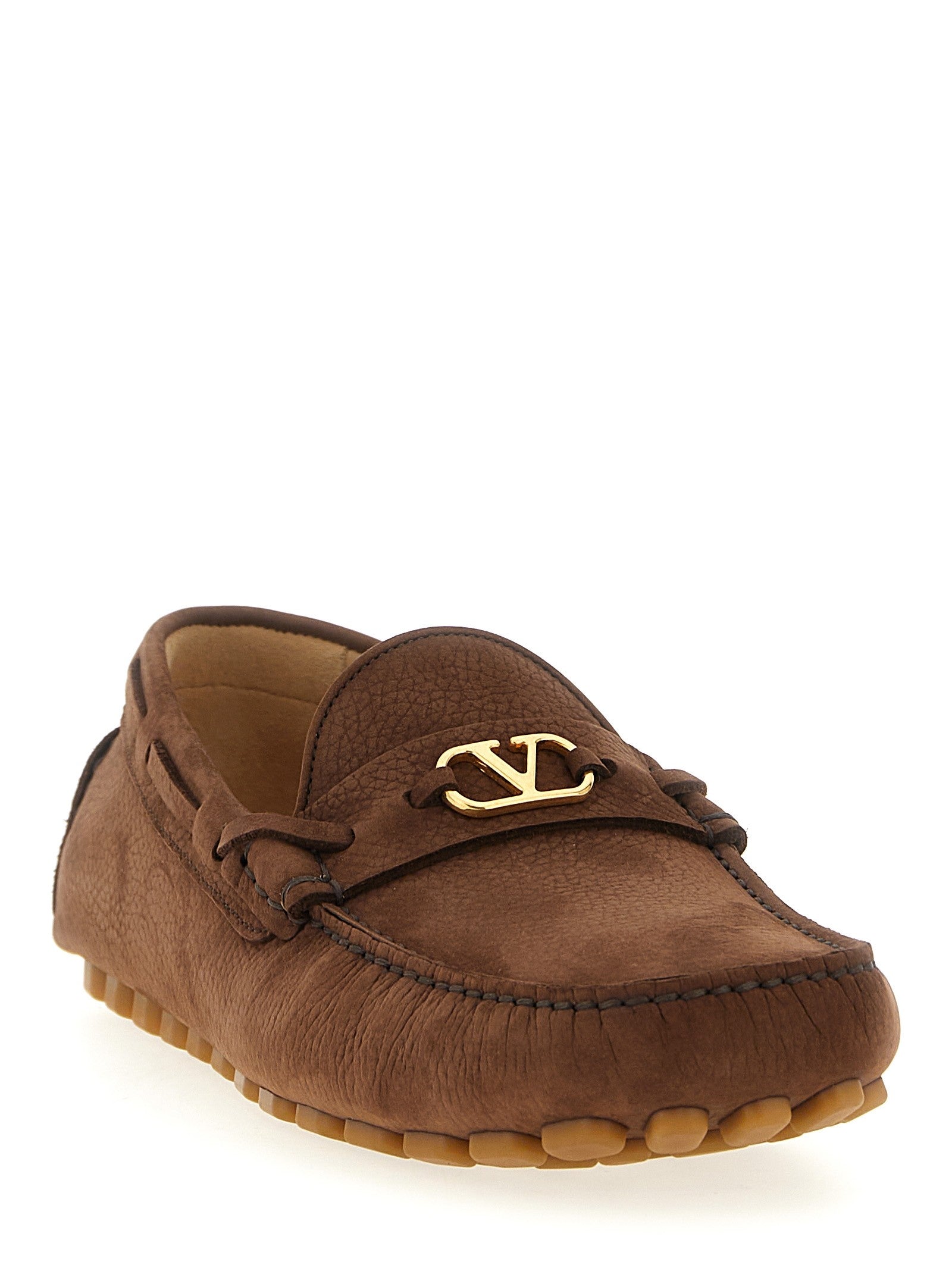 Valentino Garavani - nan - Brown - Loafer