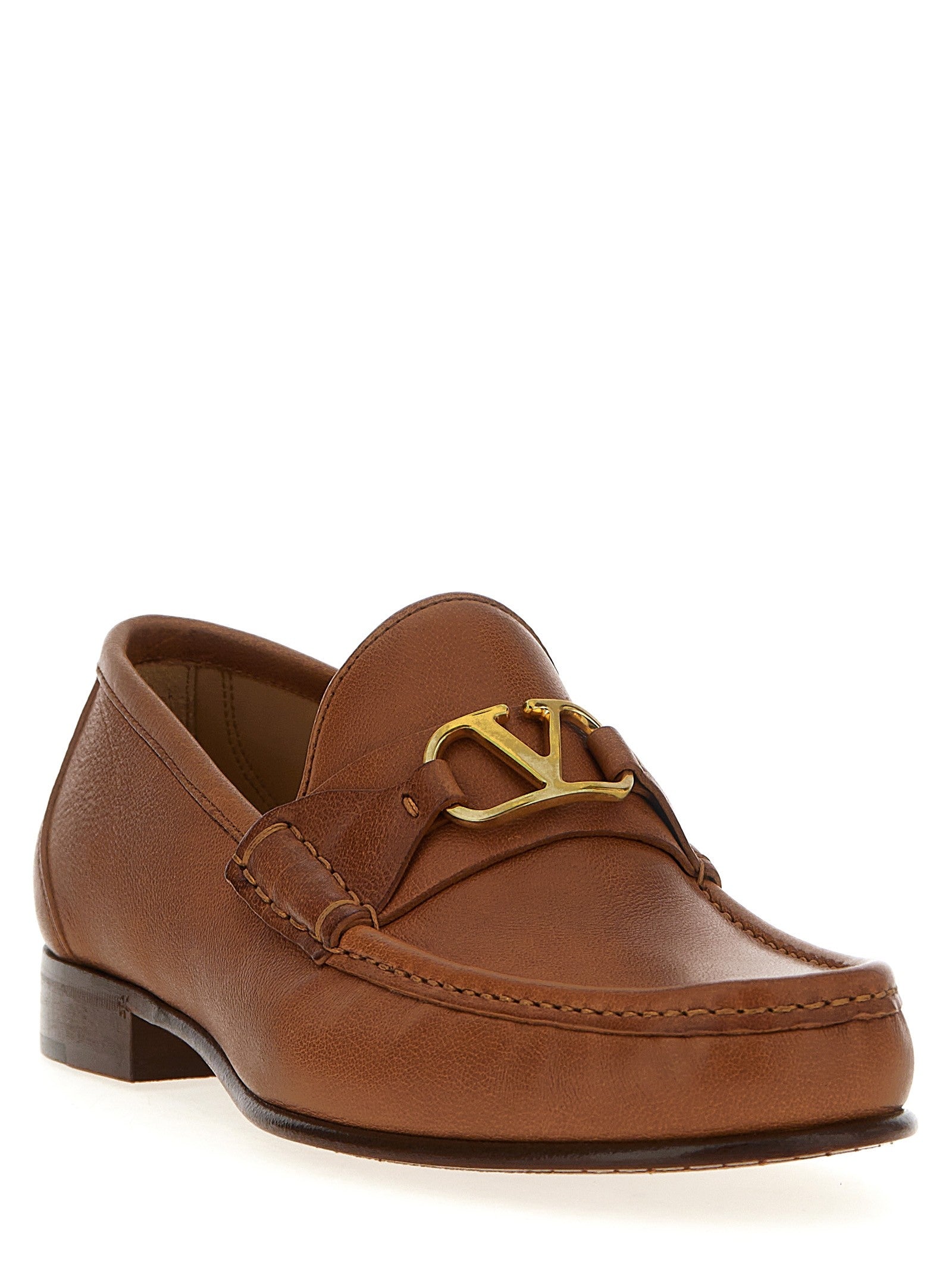 Valentino Garavani - nan - Brown - Loafer