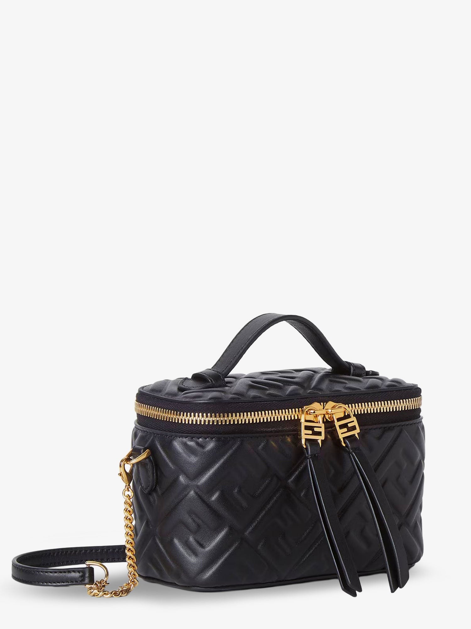 Fendi - Woman - Nero+Oro Soft - Crossbody Bag