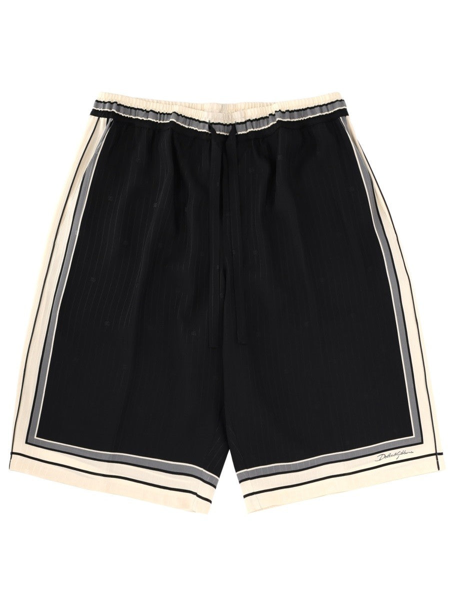 Dolce & Gabbana - Férfi - Fekete - Rövidnadrág