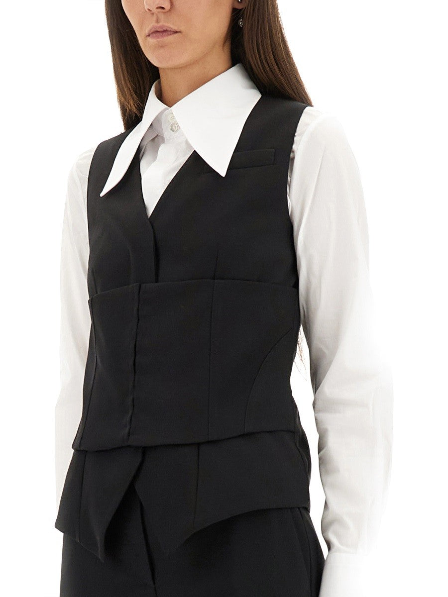 Alexander Mcqueen - Woman - Black - Vest