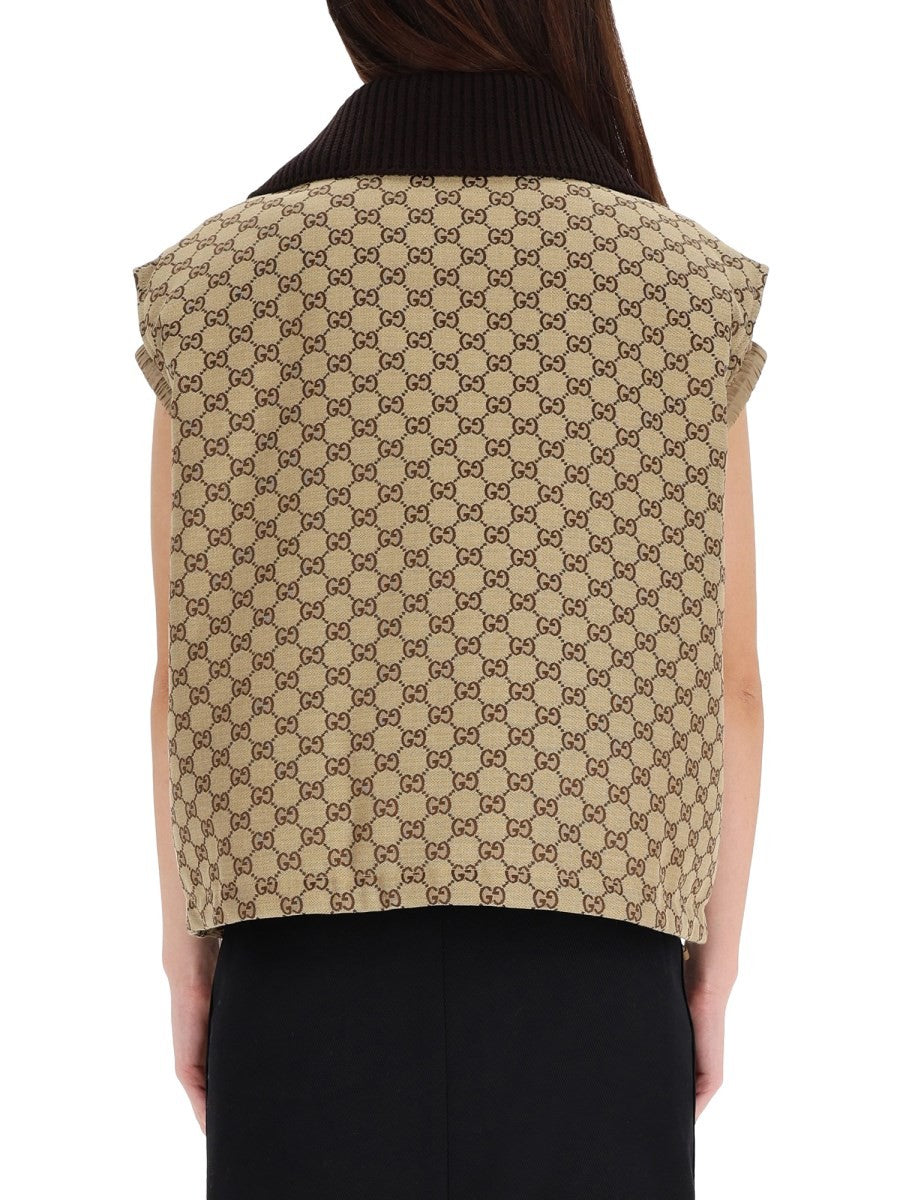 Gucci - Woman - Beige - Vest