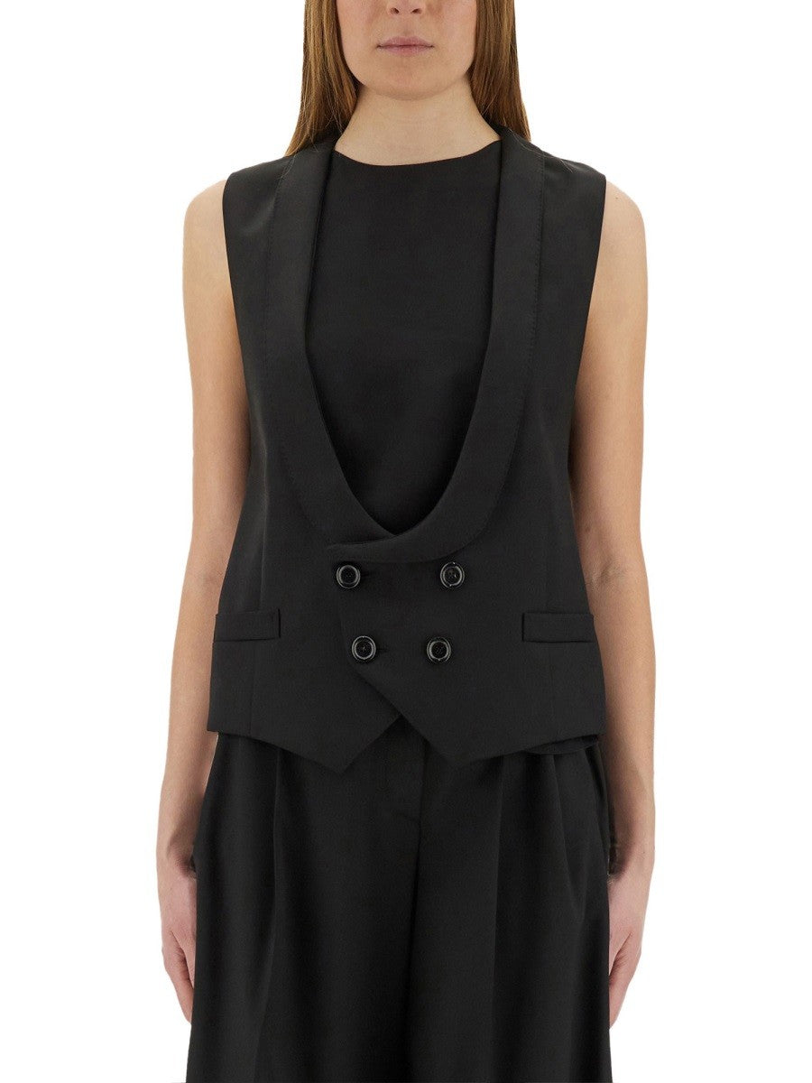 Moschino - Woman - Black - Vest
