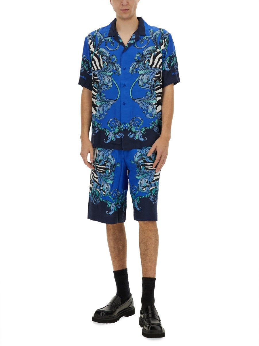 Versace Jeans Couture - Man - Blue - Shorts
