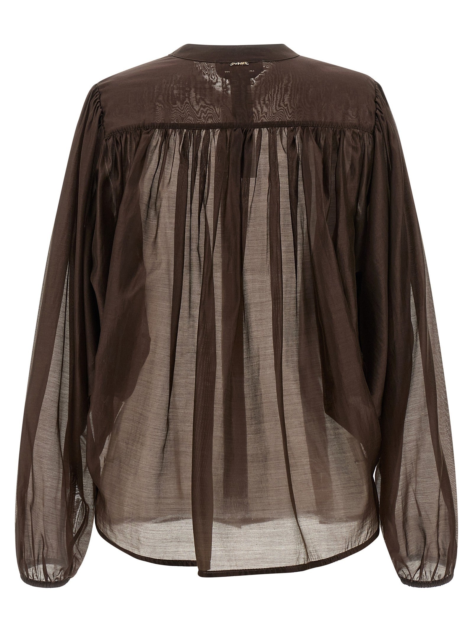 TWIN SET - nan - Brown - Shirt