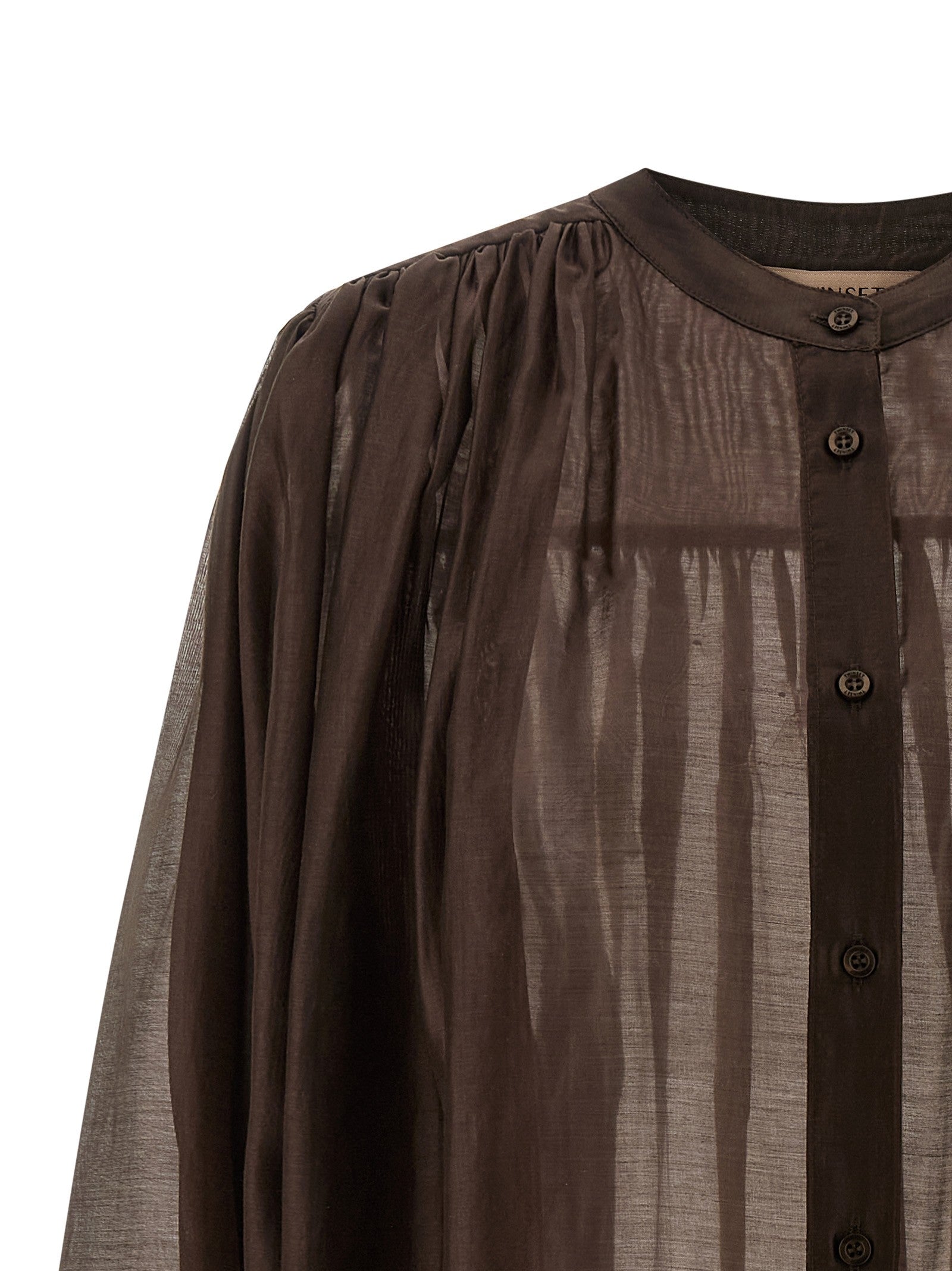 TWIN SET - nan - Brown - Shirt