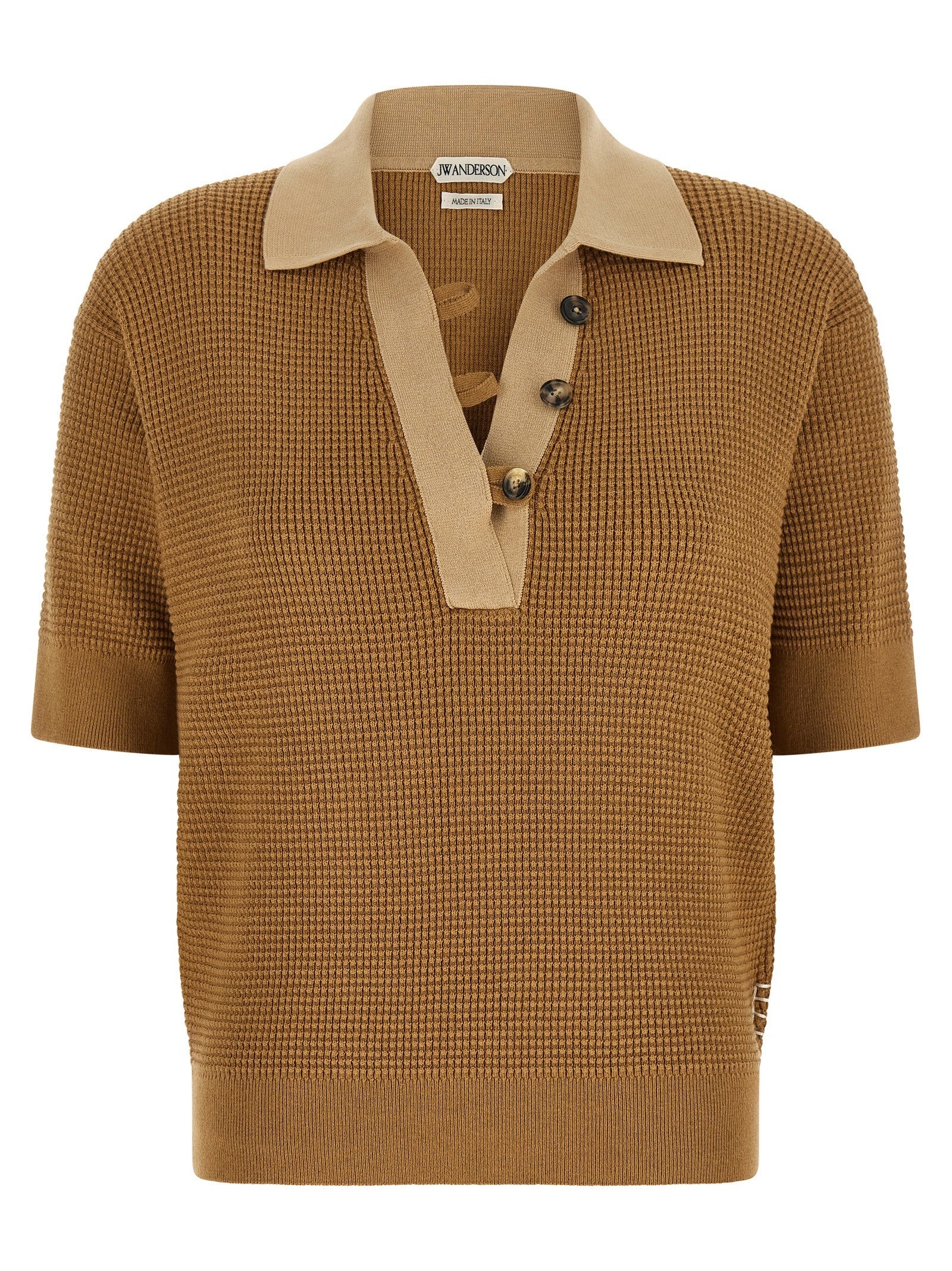 J.W.ANDERSON - nan - Beige - Polo Shirt