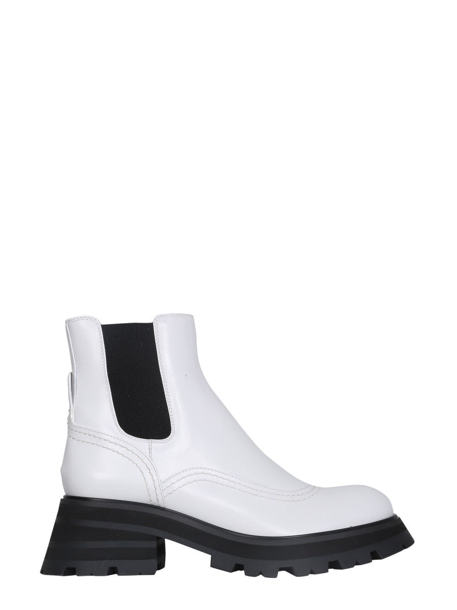 Alexander Mcqueen - Woman - White - Boot