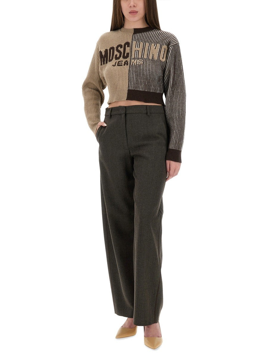 MOSCHINO JEANS - Woman - Grey - Pants