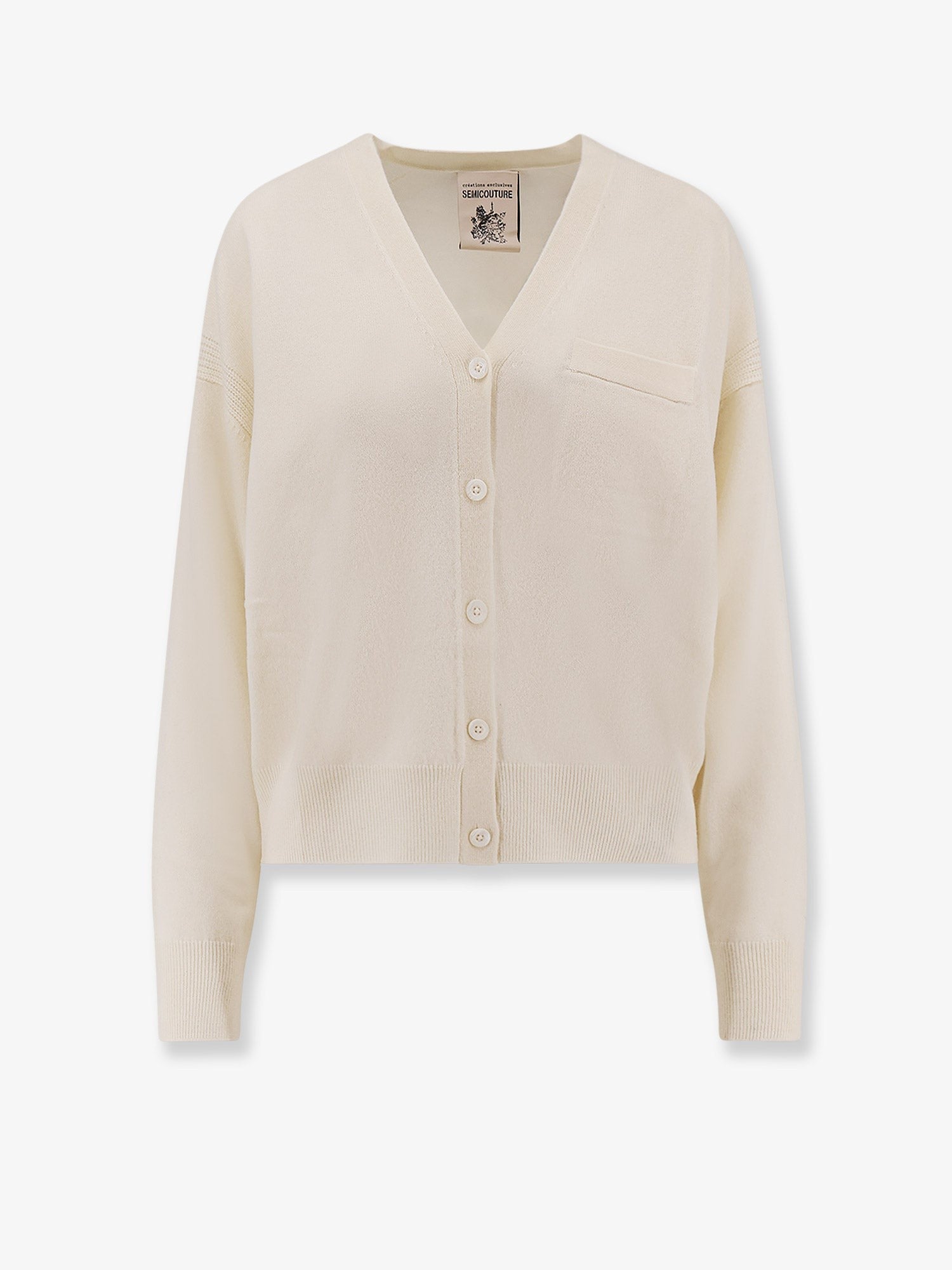 Semicouture - Woman - White - Cardigan
