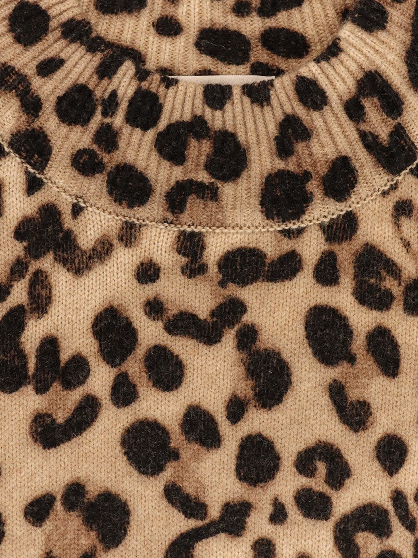 Semicouture - Woman - Macula Leopardo - Knit Sweater