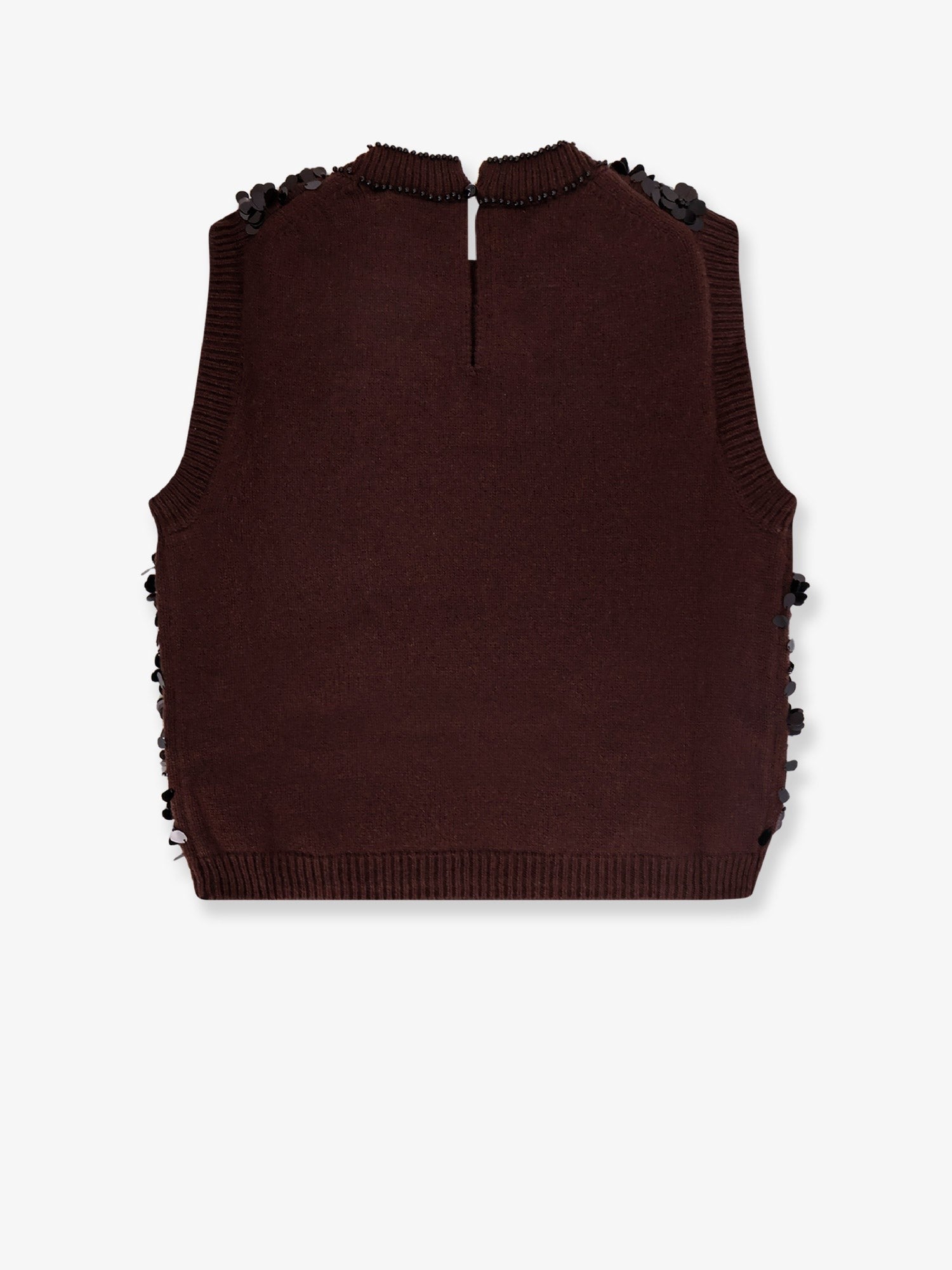 Semicouture - Woman - Brown - Knit Sweater