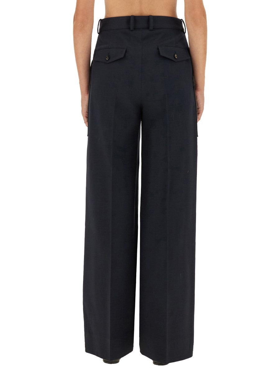 Bottega Veneta - Woman - Blue - Pants