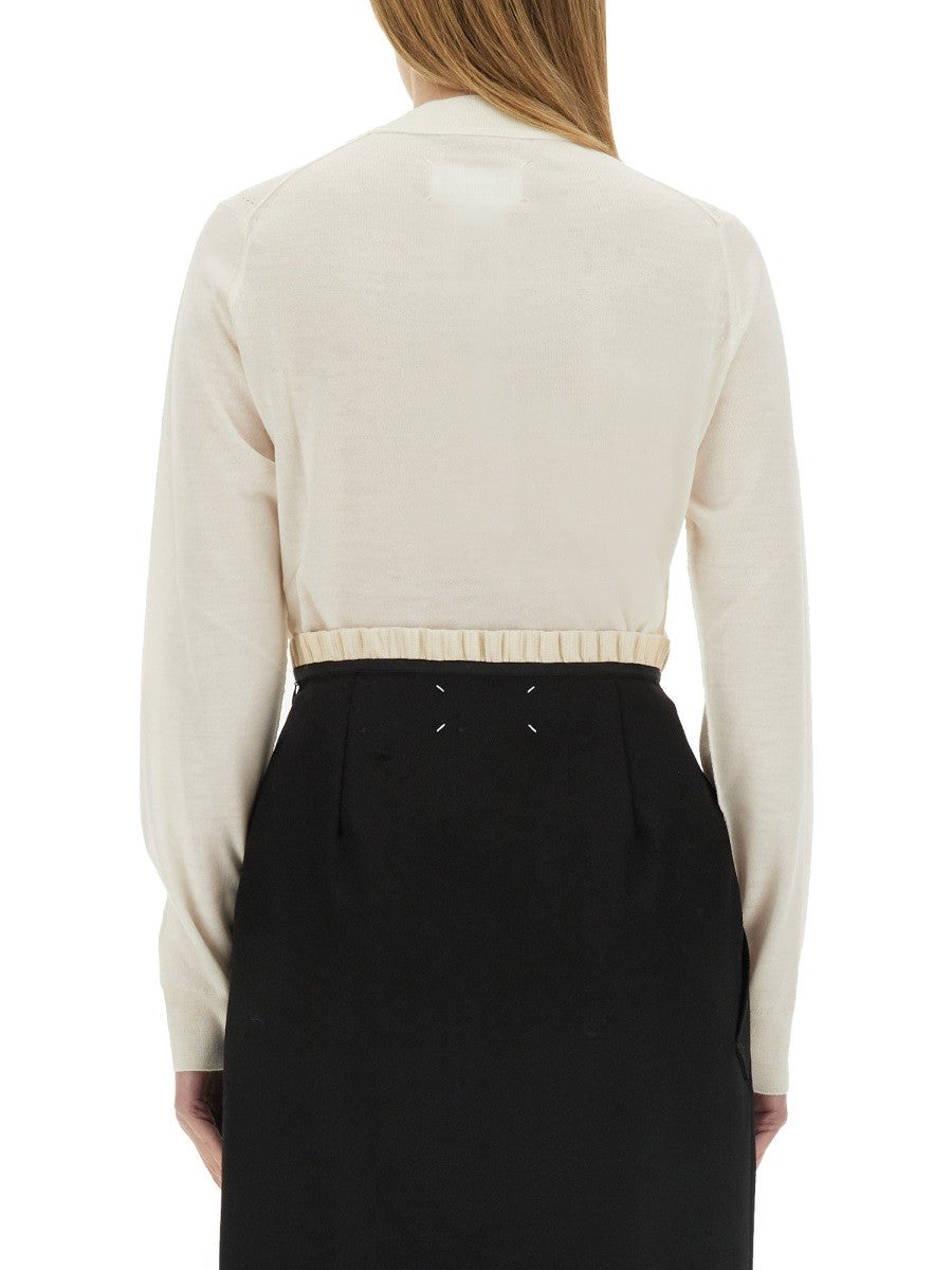 Maison Margiela - Női - Fehér - Pulóver