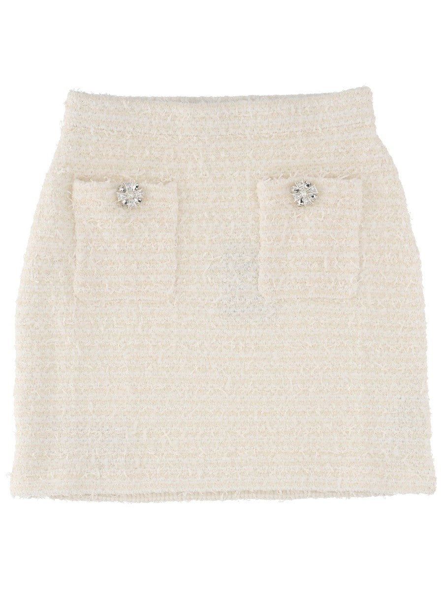 SELF-PORTRAIT - Woman - White - Skirt