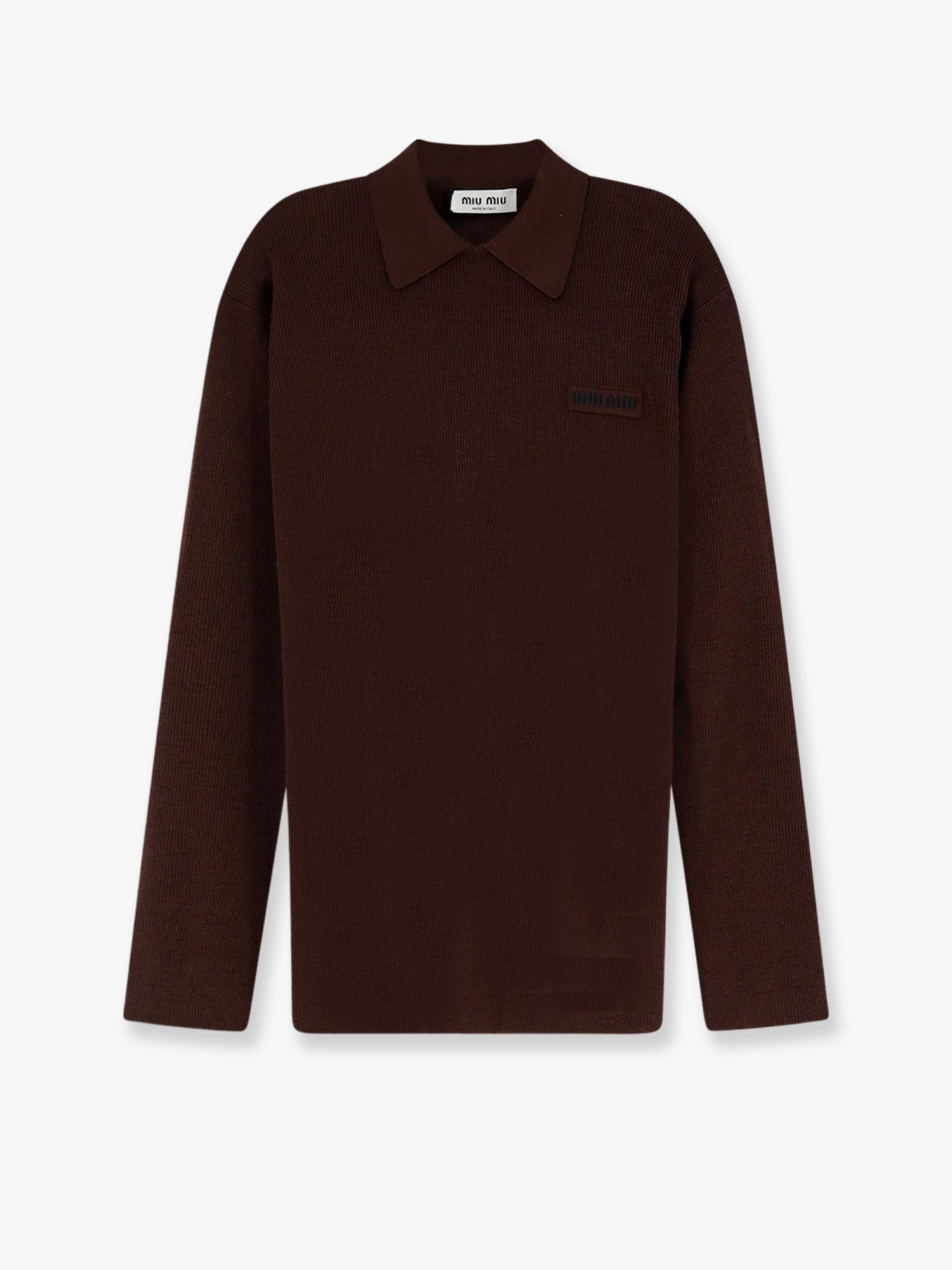 Miu Miu - Woman - Brown - Polo Shirt