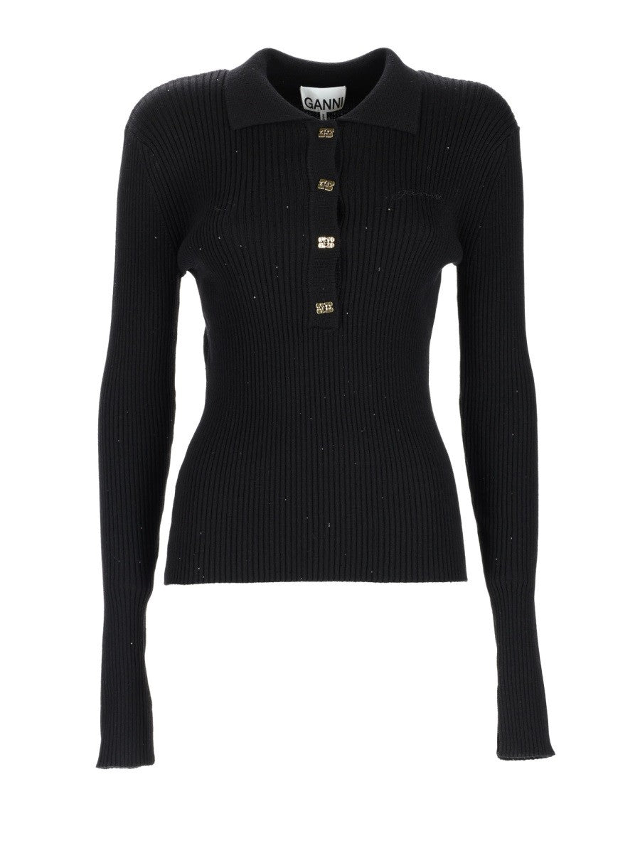GANNI - Woman - Black - Sweater