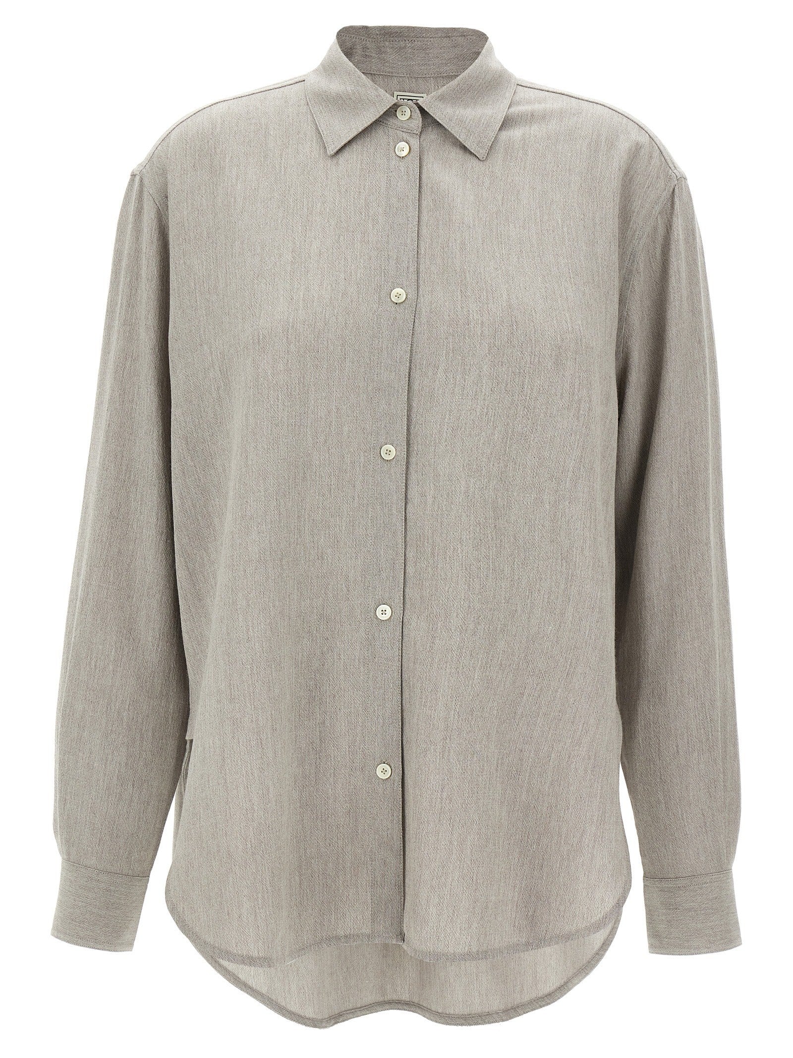 TOTEME - nan - Grey - Shirt