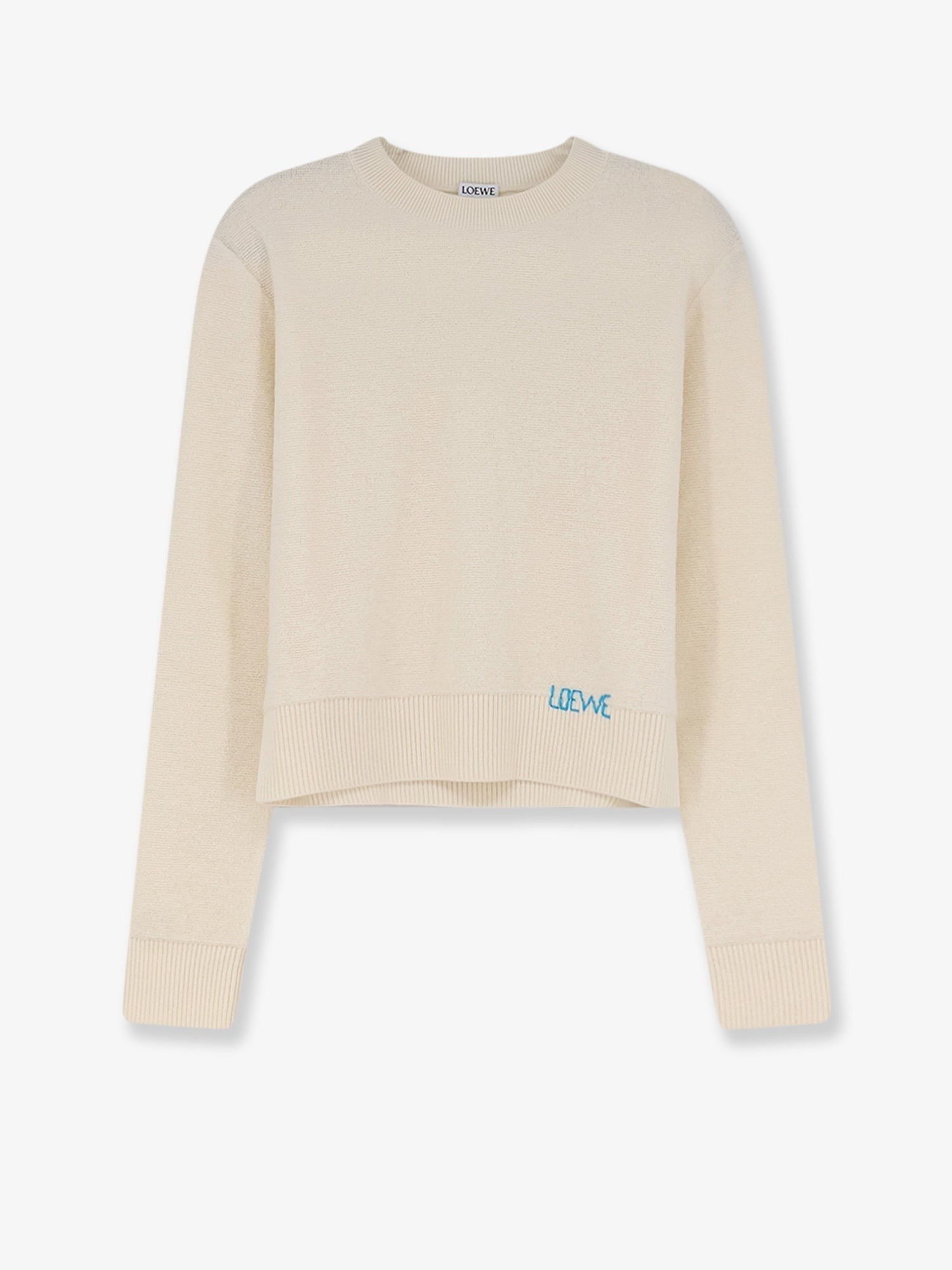 LOEWE - Woman - White - Knit Sweater