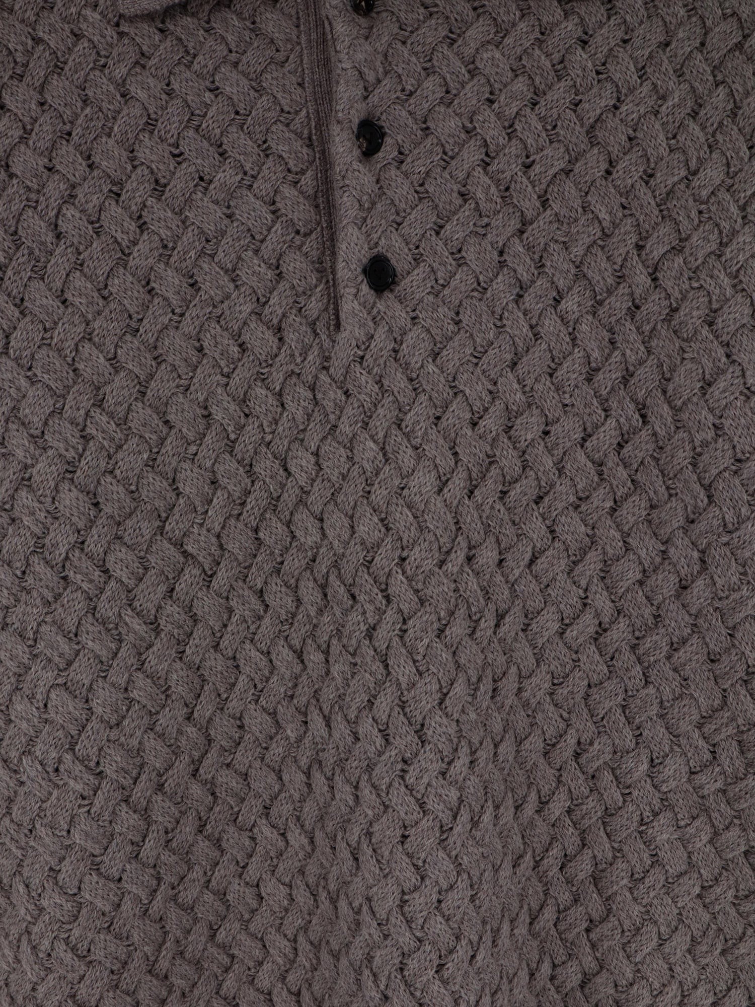 Bottega Veneta - Man - Grey - Knit Sweater