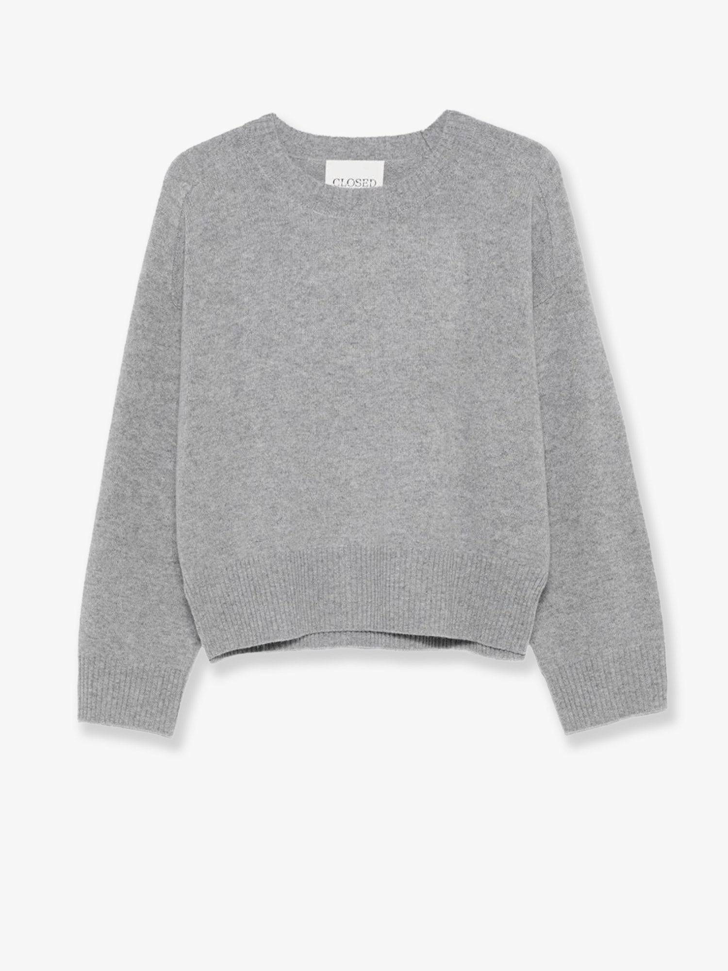 CLOSED - Woman - Light Grey Melange - Knit Sweater
