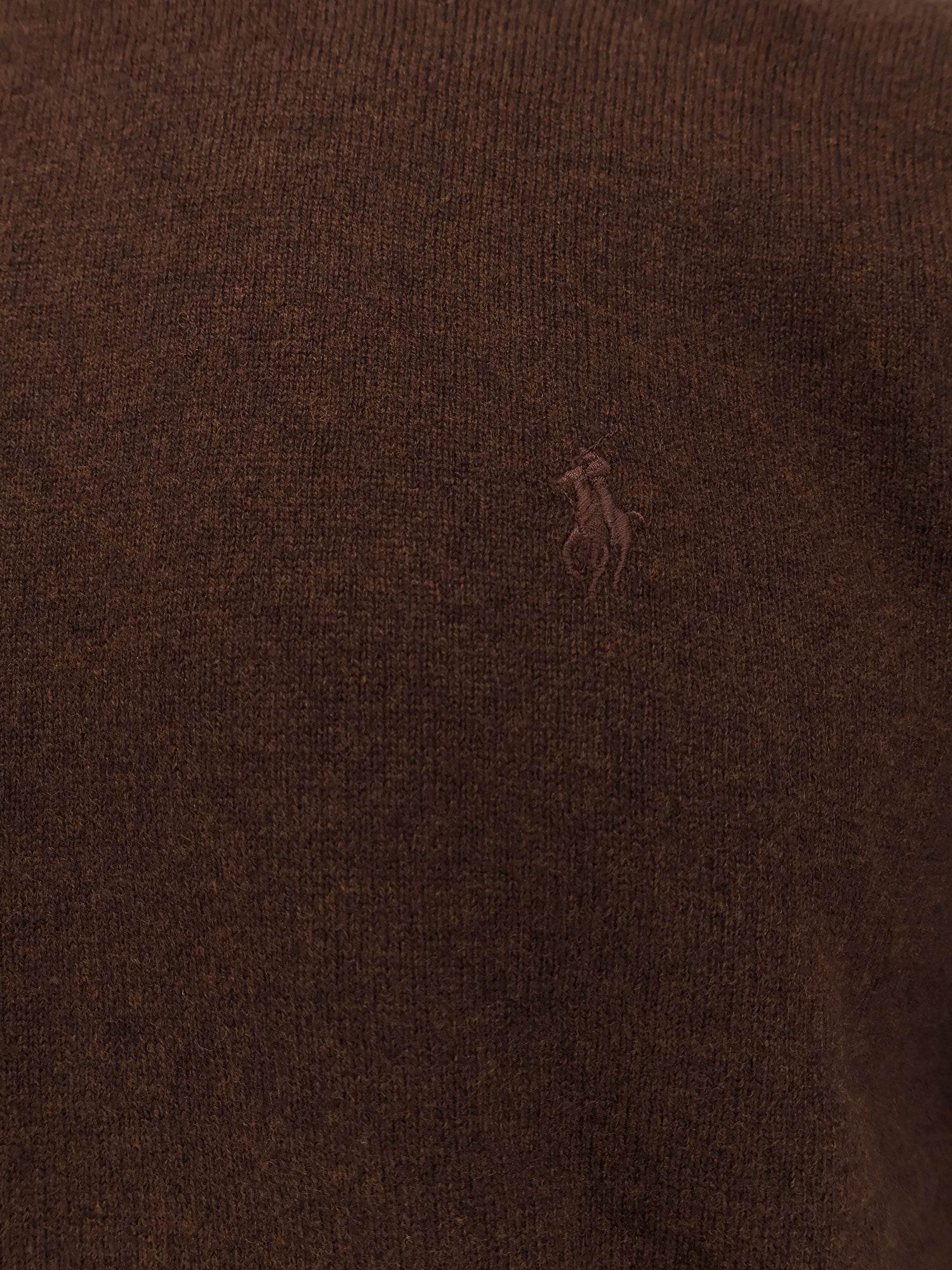Polo Ralph Lauren - Férfi - Kakó barna csíkozás - Kötött pulóver