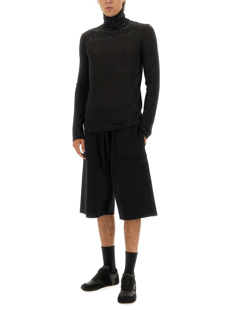 MM6 MAISON MARGIELA - Man - Black - T-shirt