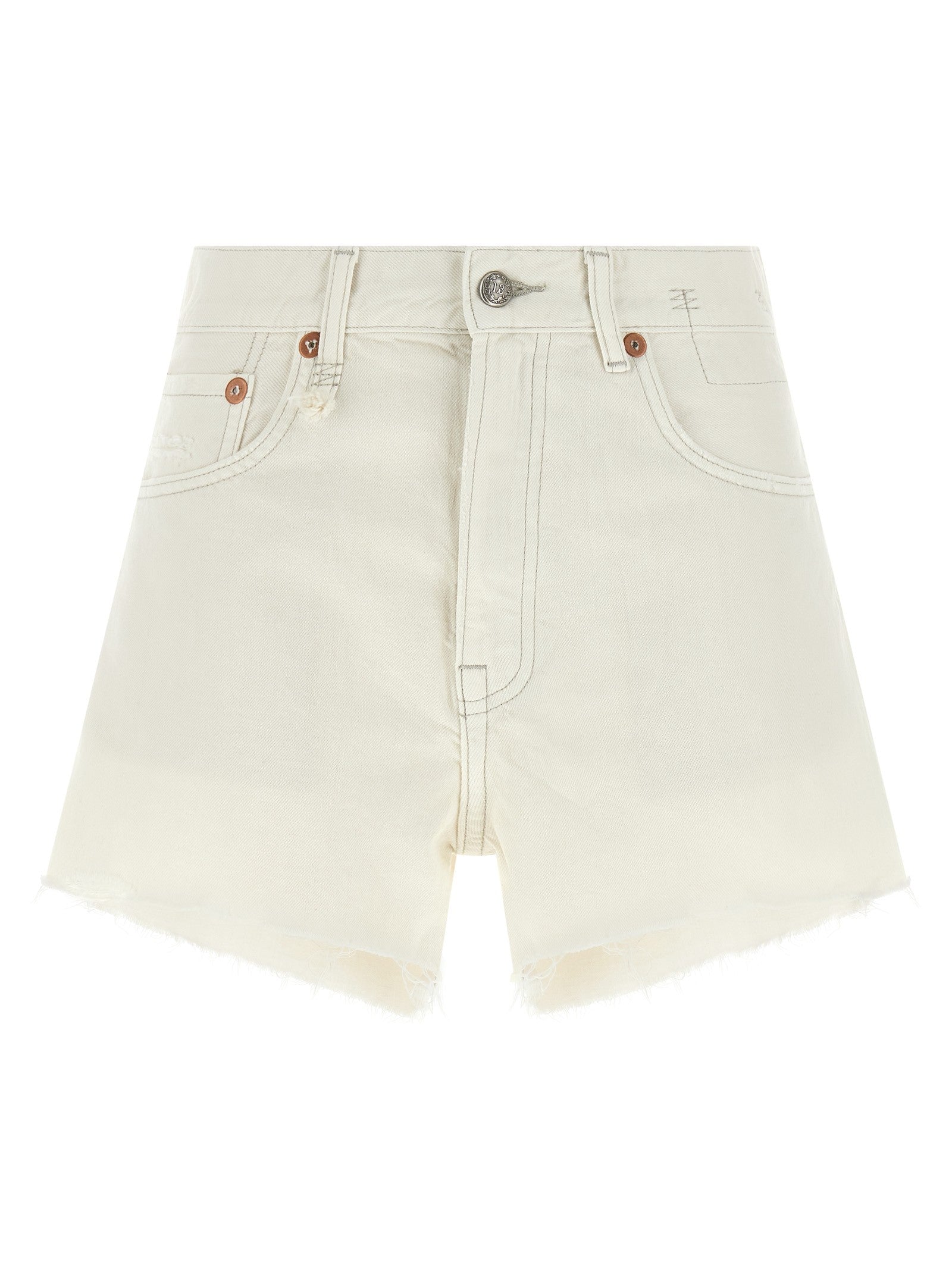 R13 - nan - White - Shorts