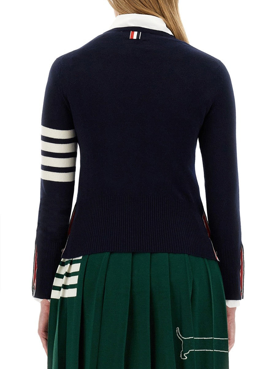 THOM BROWNE - Woman - Blue - Sweater