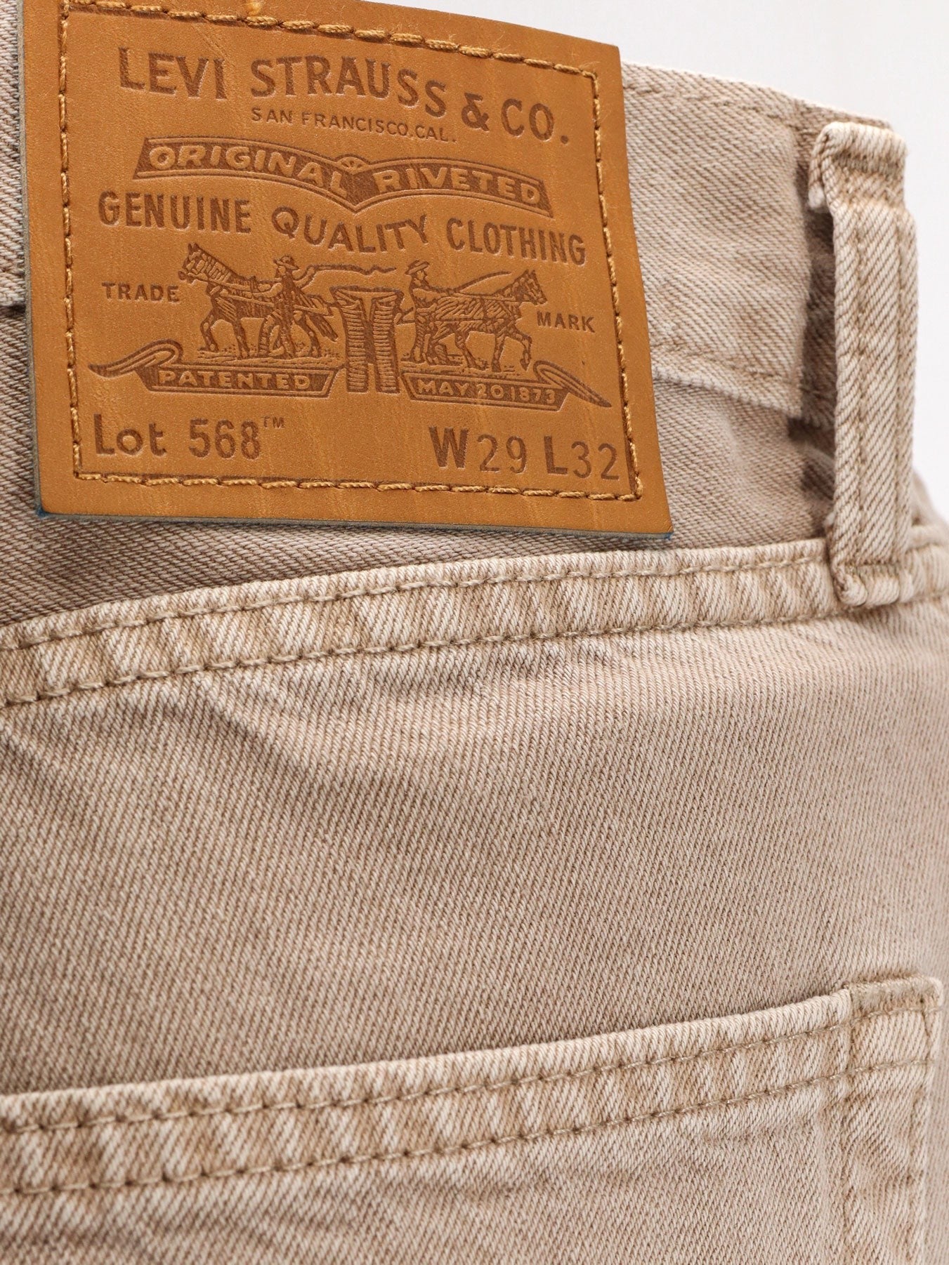 Levi's - Man - Beige - Jeans