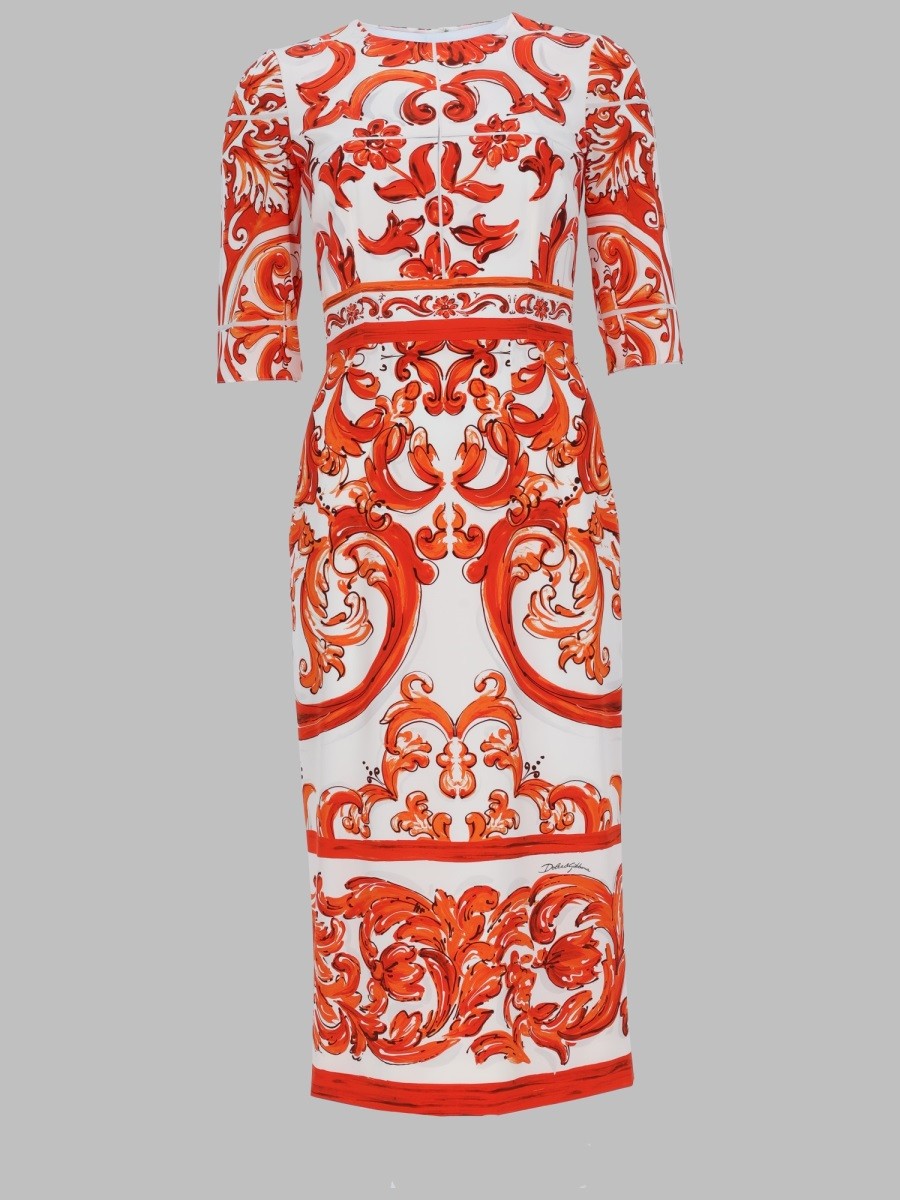 Dolce & Gabbana - Woman - Orange - Dress